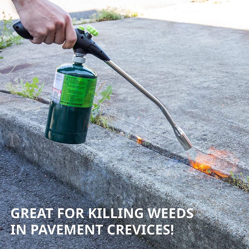 Zulay Kitchen 18" Grill Brush 100% Rust Proof Stainless Steel Bristles and a Sharp Metal Scraper with Long and Sturdy Handle