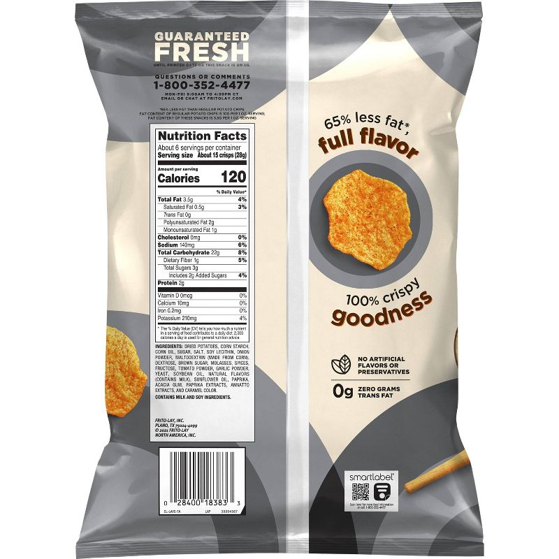 Lay's Oven Baked Barbecue Flavored Potato Chips - 6.25oz