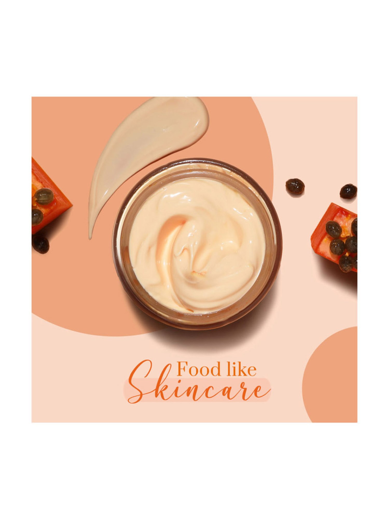 Pure Sense Natural Papaya Day Cream with Kakadu Plum & Moringa - 60 gm