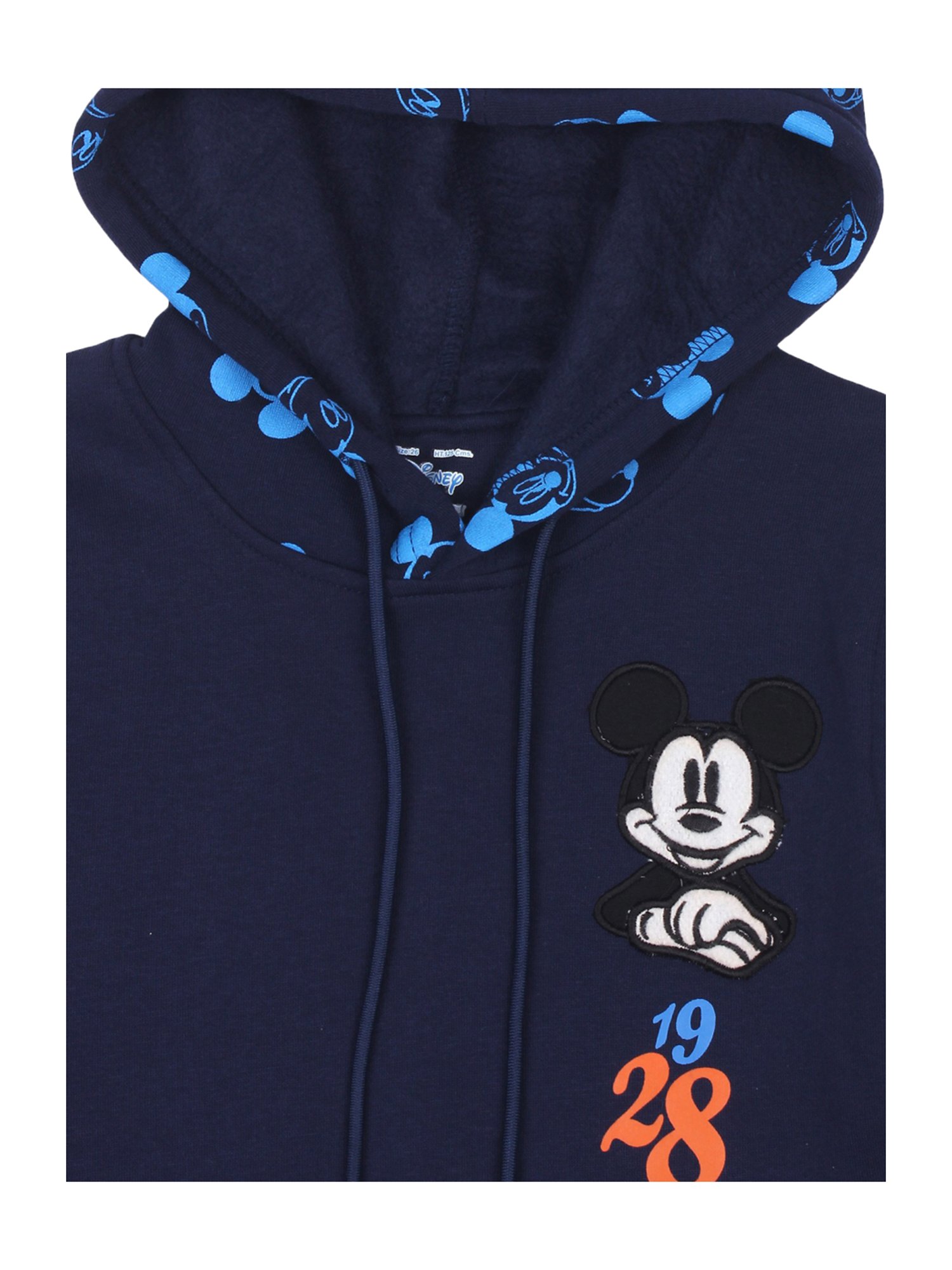 Proteens Kids Navy Cotton Printed Hoodie