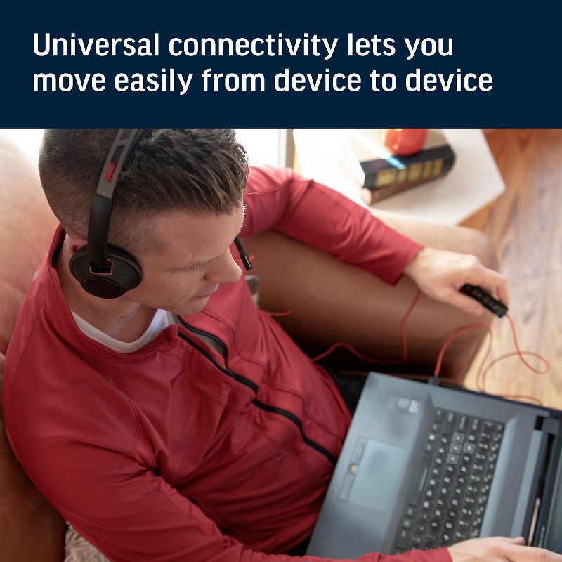 Plantronics Blackwire C5220 USB-A Corded / Wired Computer Headset - Dual Ear (Stereo) Headset, Black - Plantronics a Poly Company