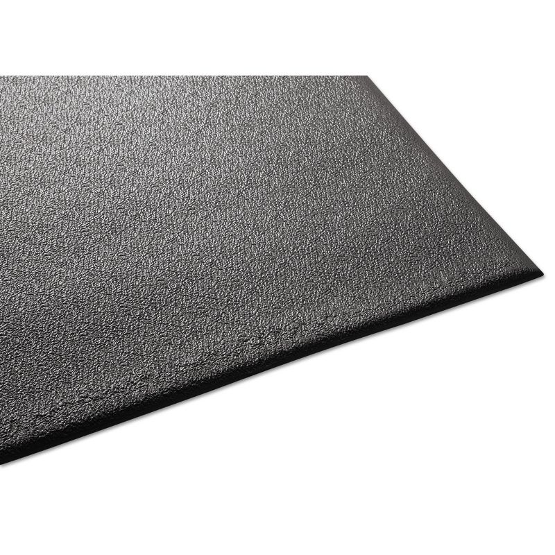 2'x3' Rectangle Solid Floor Mat Black - Guardian