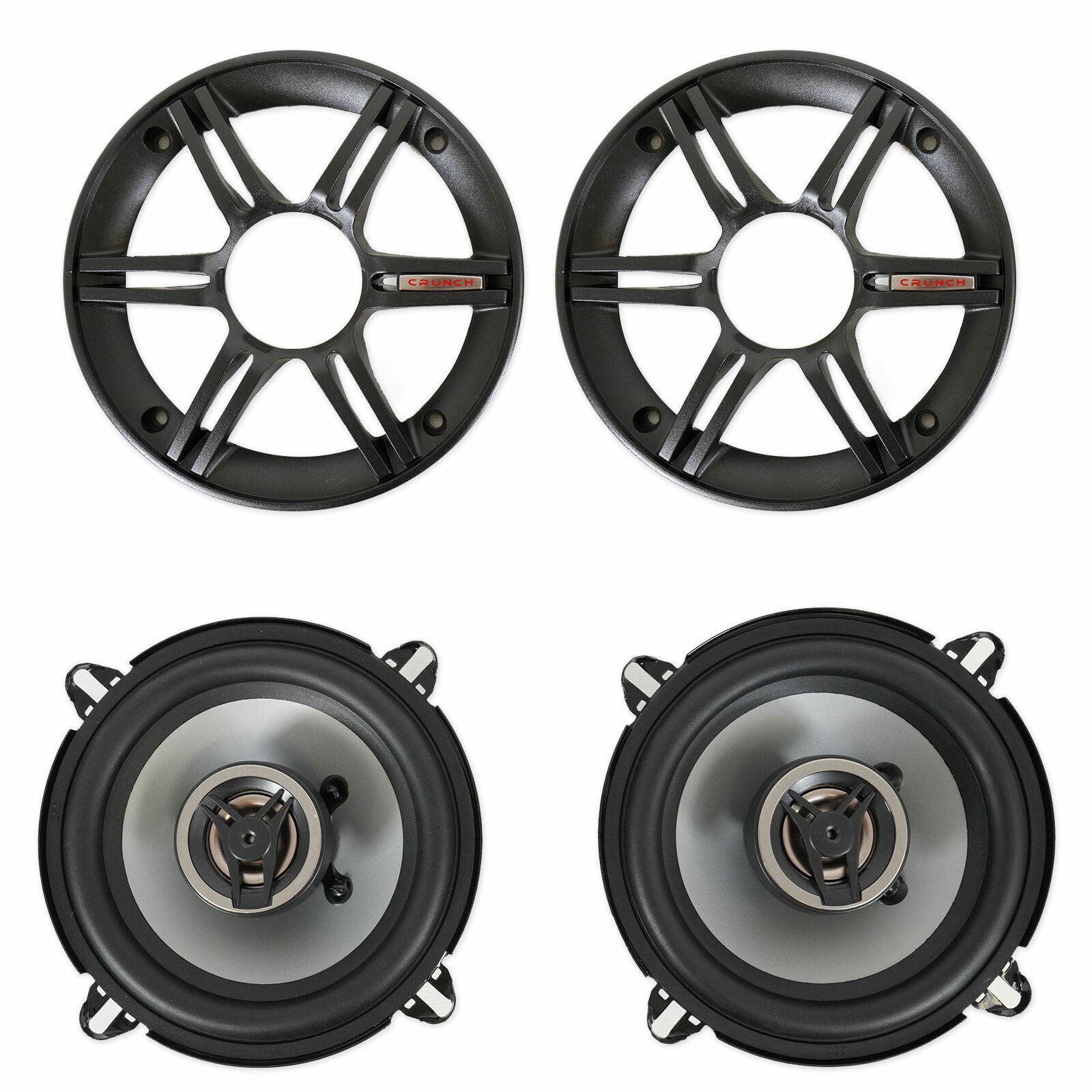4   CS525CX 5.25" Car Audio 2-Way Speakers 250 Watts Max 5 1/4" Inch