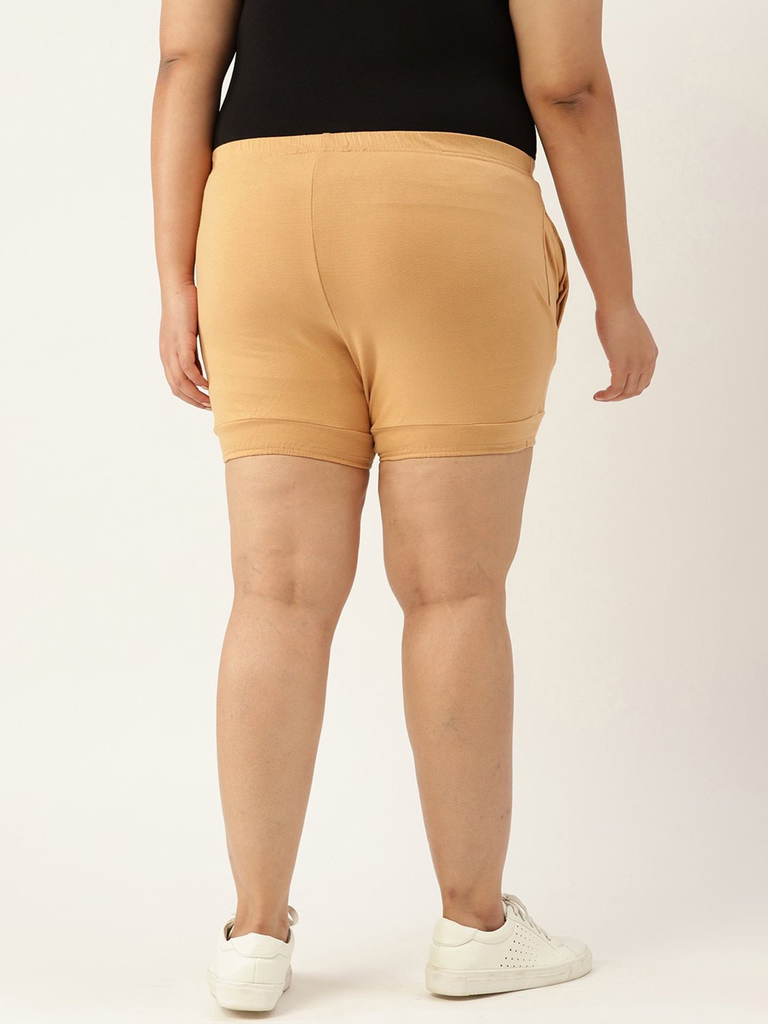 theRebelinme Beige Shorts
