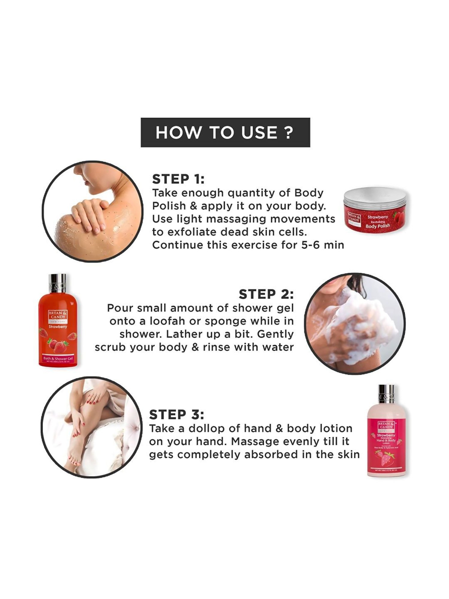 Bryan & Candy New York Strawberry Combo Kit