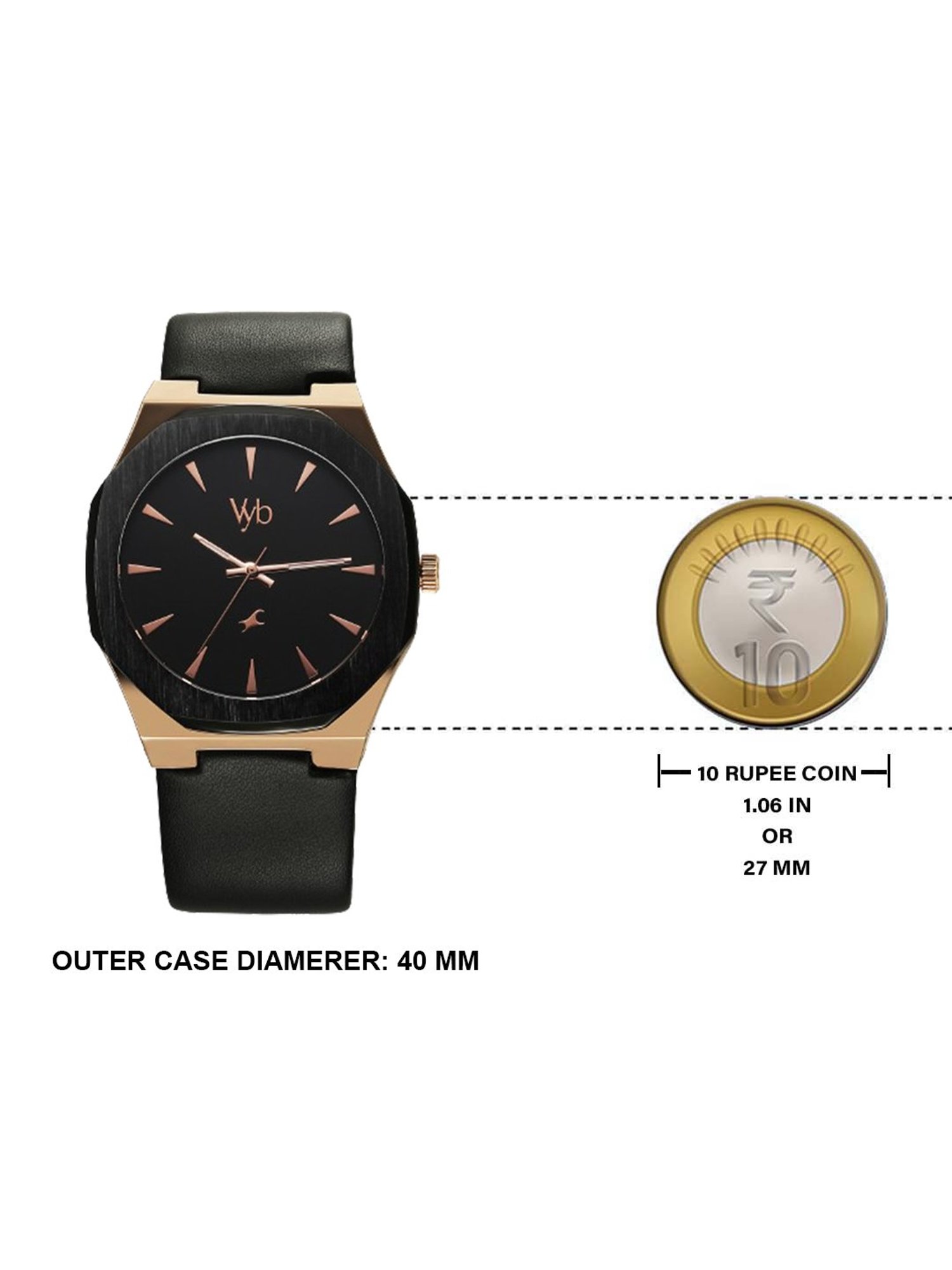 Fastrack Vyb 3.0 FV30013KL01W Analog Watch for Men