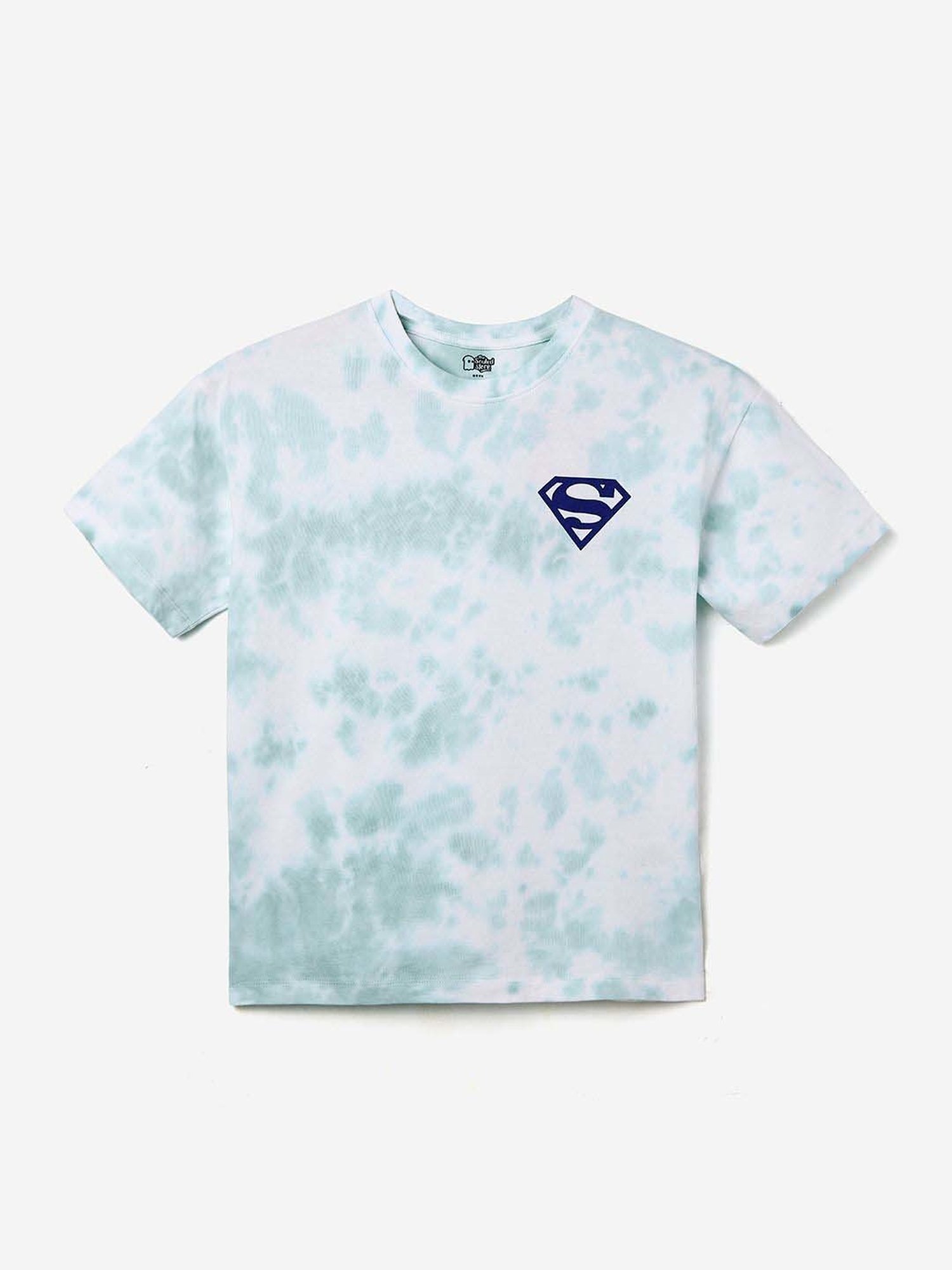 The Souled Store Kids Blue Cotton Printed T-Shirt