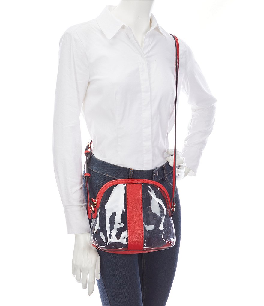 Kate Landry Tessa Clear Dome Crossbody Bag