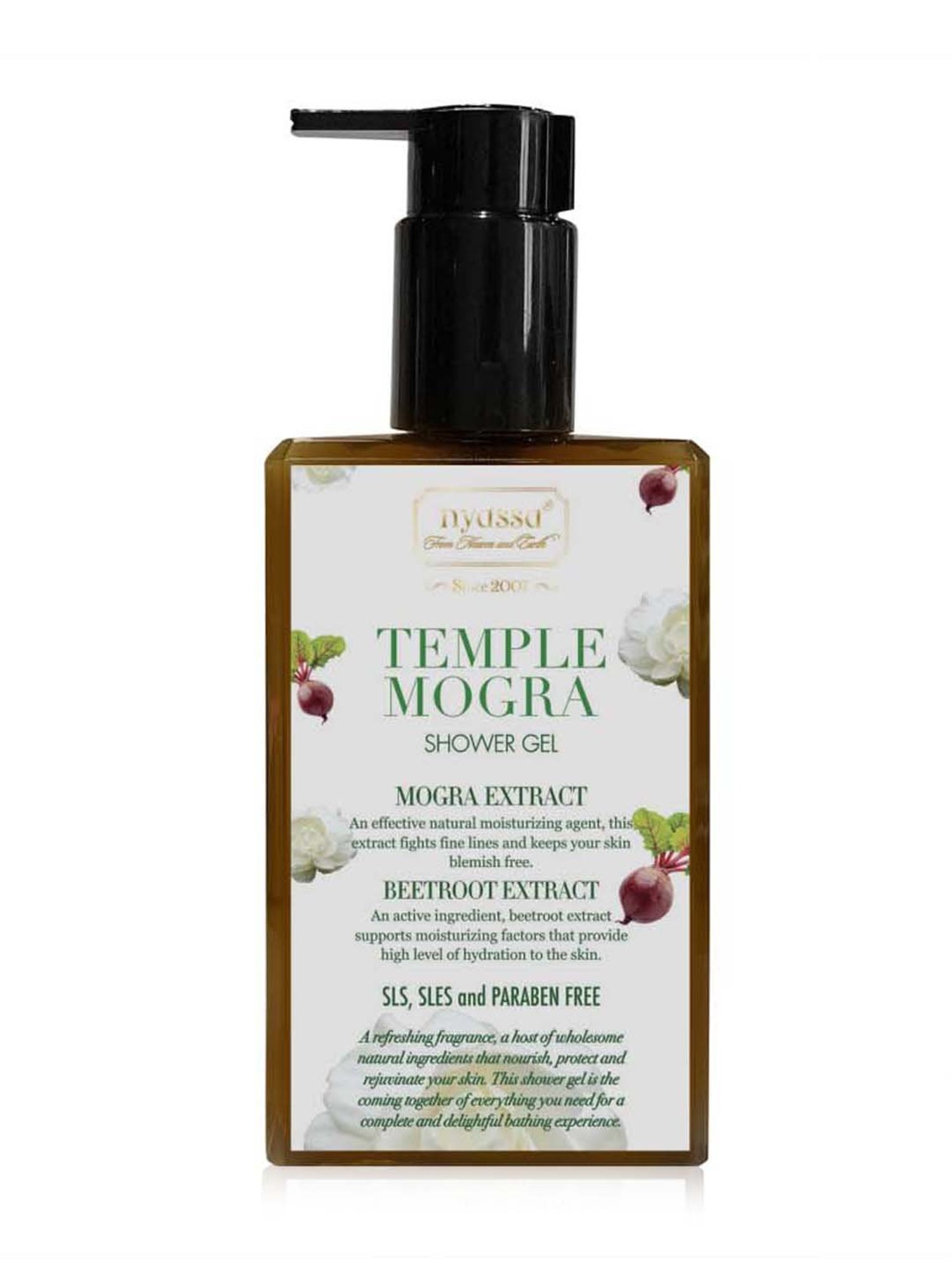 Nyassa Spiritual Temple Mogra Shower Gel - 215 ml