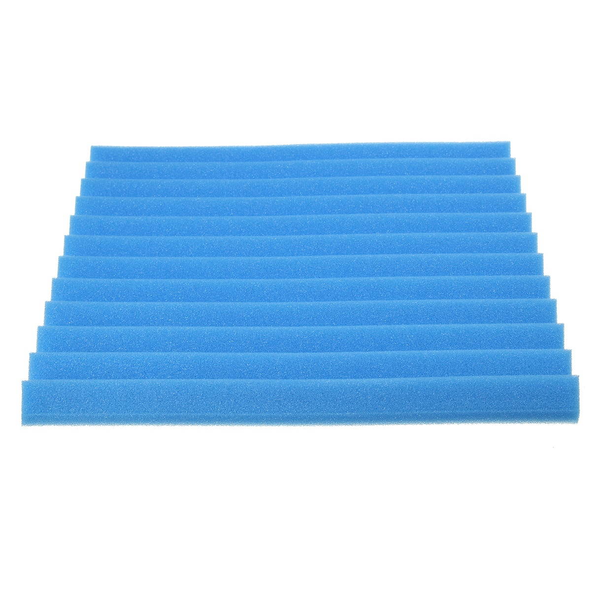 18 Pcs Soundproofing Wedges Acoustic Panels Tiles Insulation Closed Cell Foams Blue