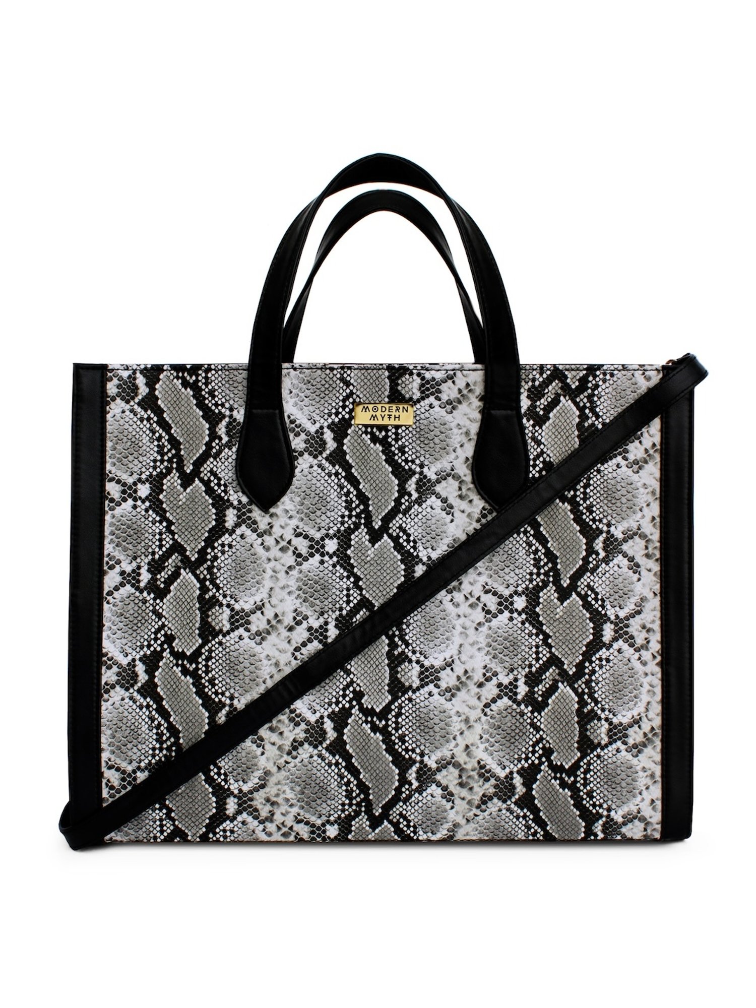 Modern Myth Cosmic Multicolor Printed Large Tote Bag