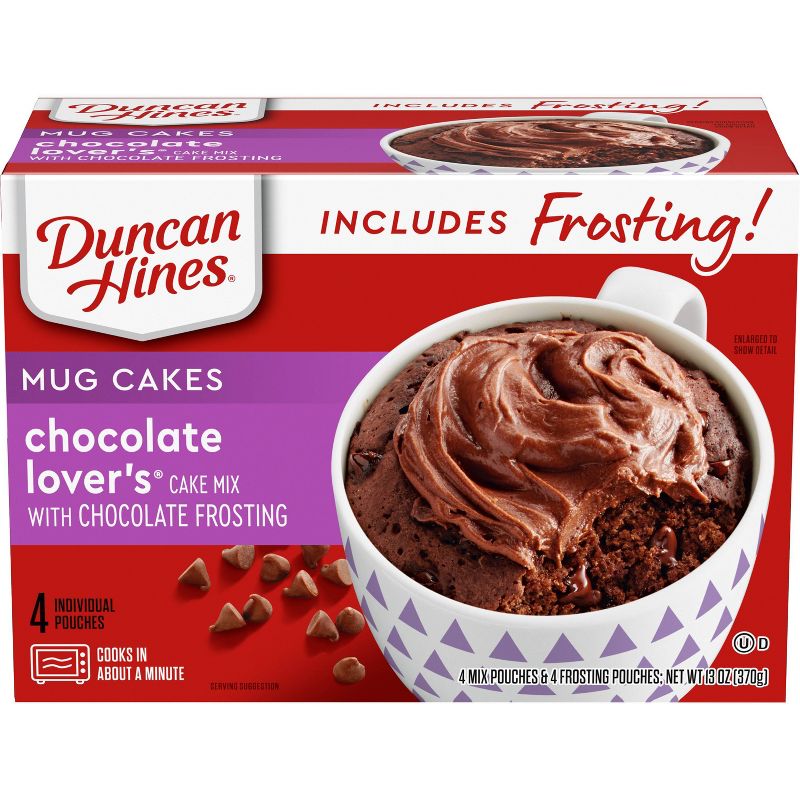Duncan Hines Chocolate Lover's Cake and Chocolate Frosting Mix - 13oz