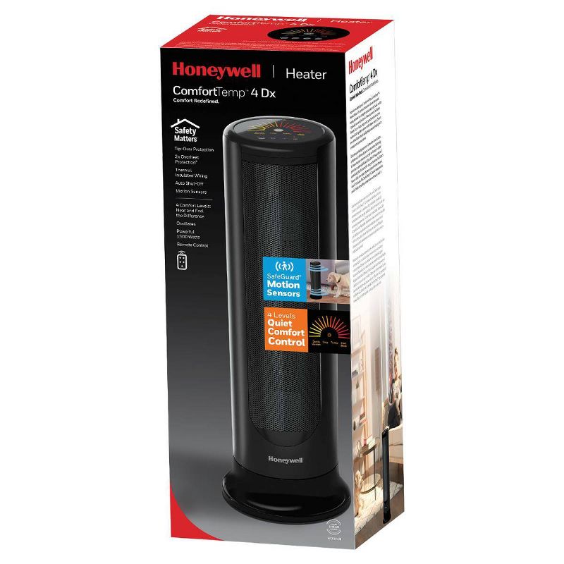 Honeywell ComfortTemp 4 DX Ceramic Tower Heater HCE645B