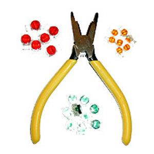 Platinum Tools Connector Pressing Telcom Pliers (12100C)