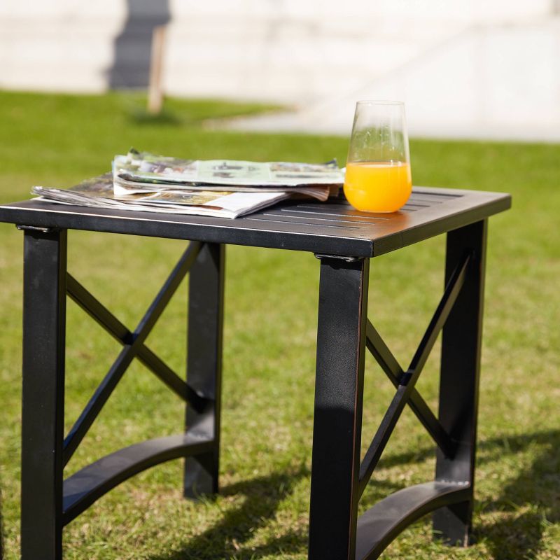 6pc Patio Fire Seating Set - Patio Festival