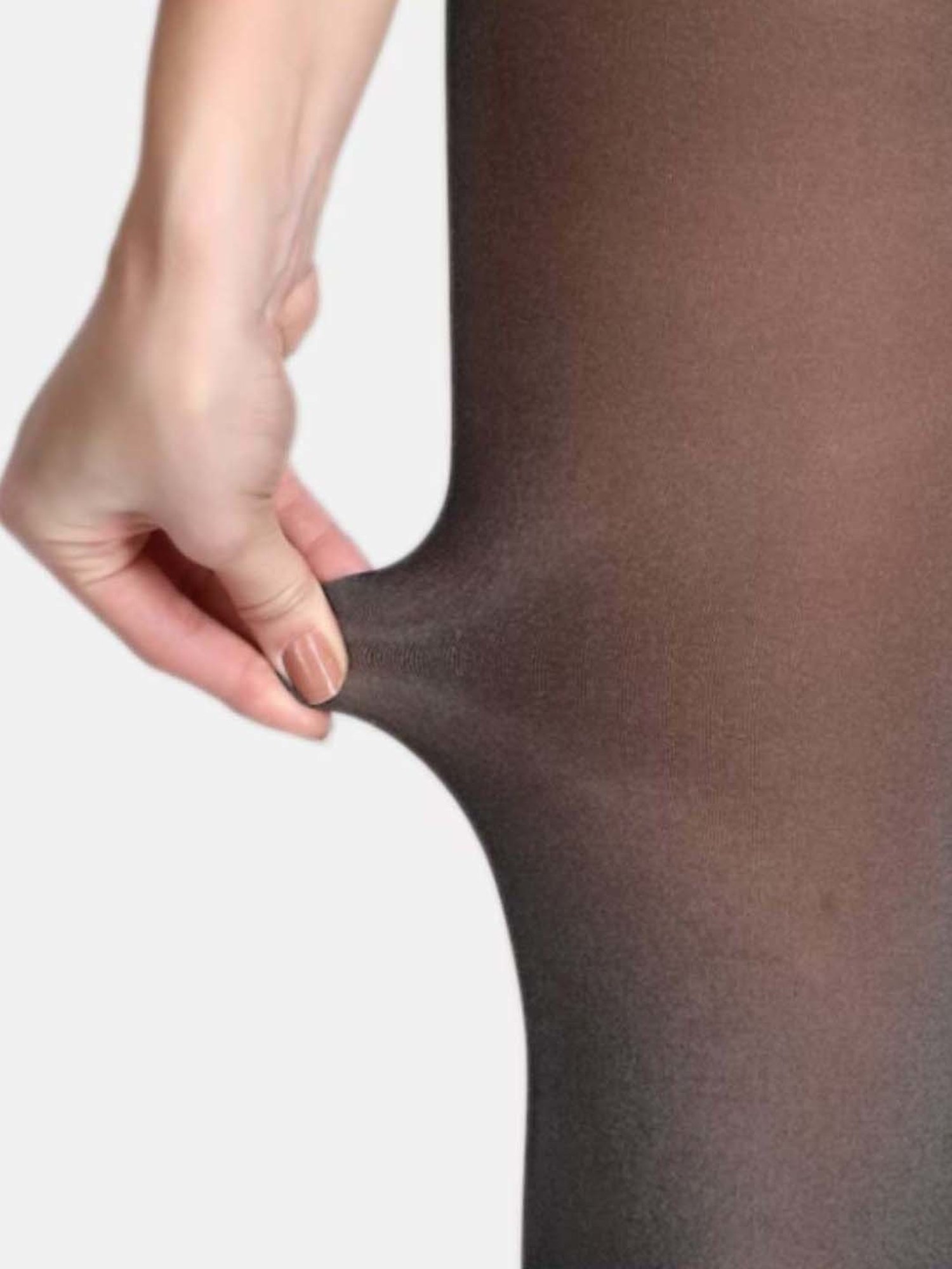 Secrets By ZeroKaata Black Plain Pantyhose Stockings