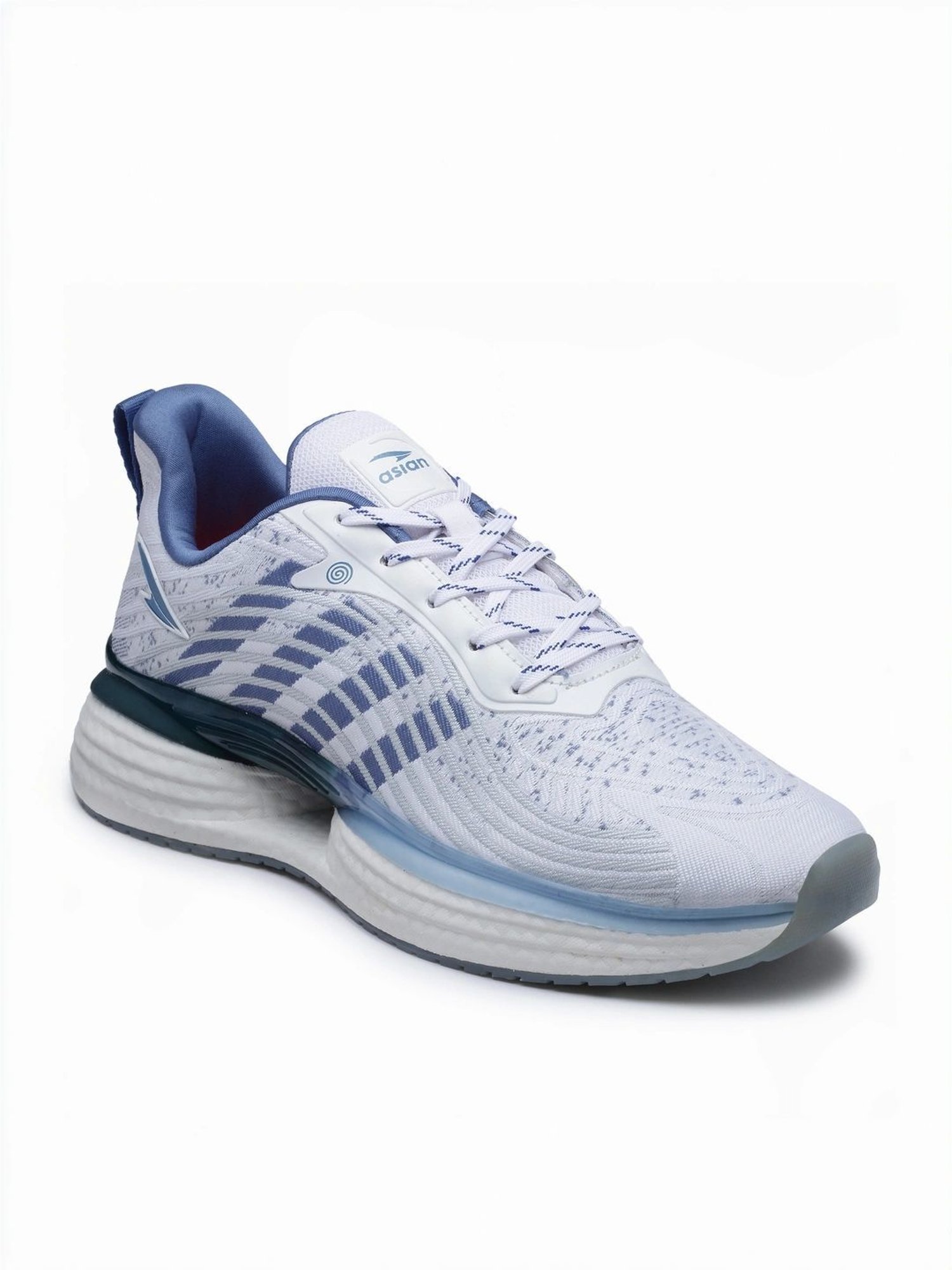 Asian Men's White Running Shoes