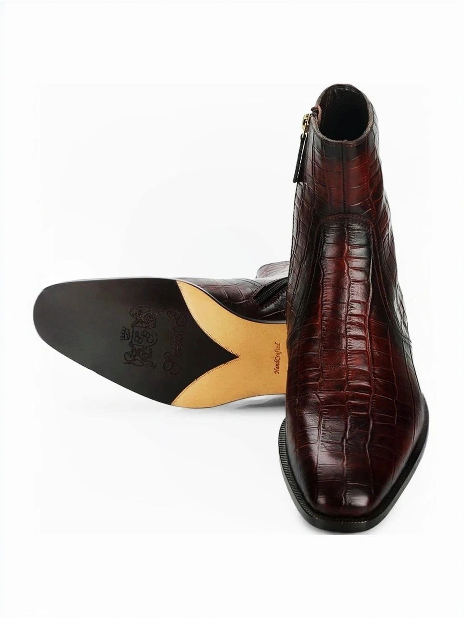 Saint G Men's Umberto Brown Boots