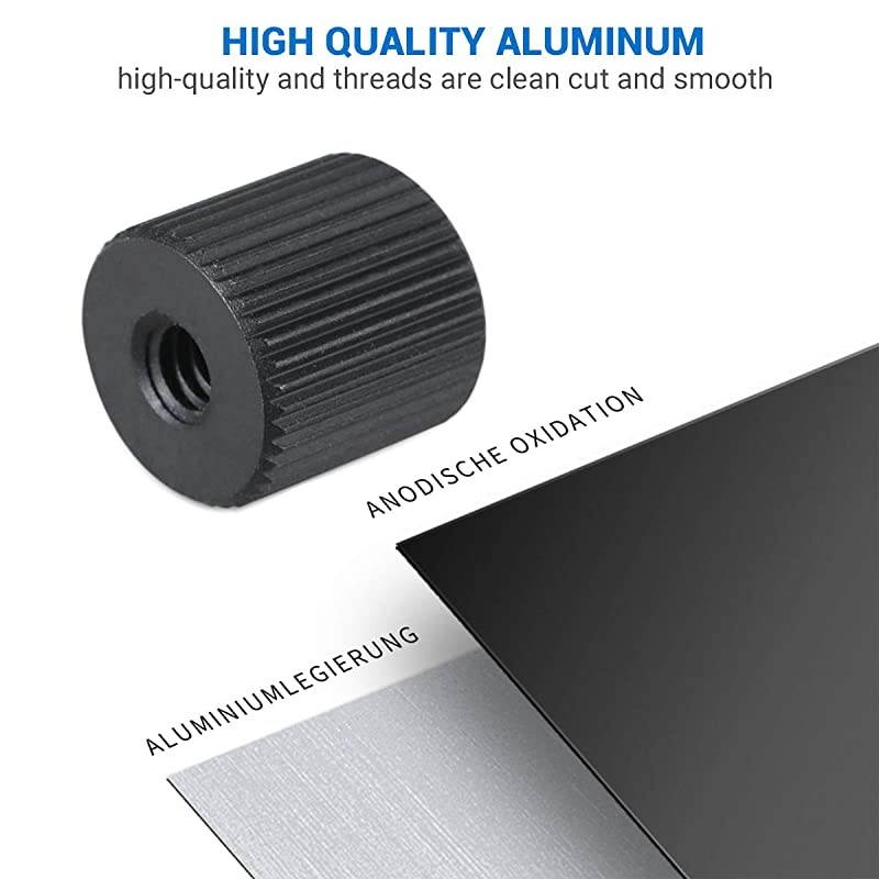 Nut Connection Tripod Nut Tripod Mount Screw (1 Pack) for Articulating Friction Arms Tripod Rigs Replacement with Standard Center 1/4"-20 Thread &ndash; 862