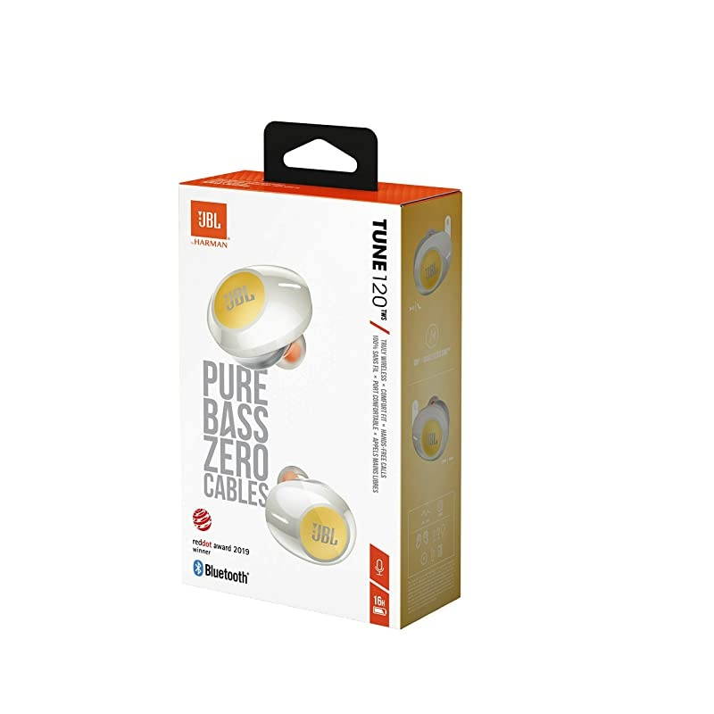 TUNE 120TWS True Wireless inEar Headphone Yellow