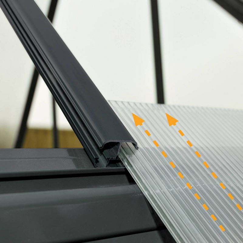 8' X 12'Snap And Grow Professional GreenHouse - Palram