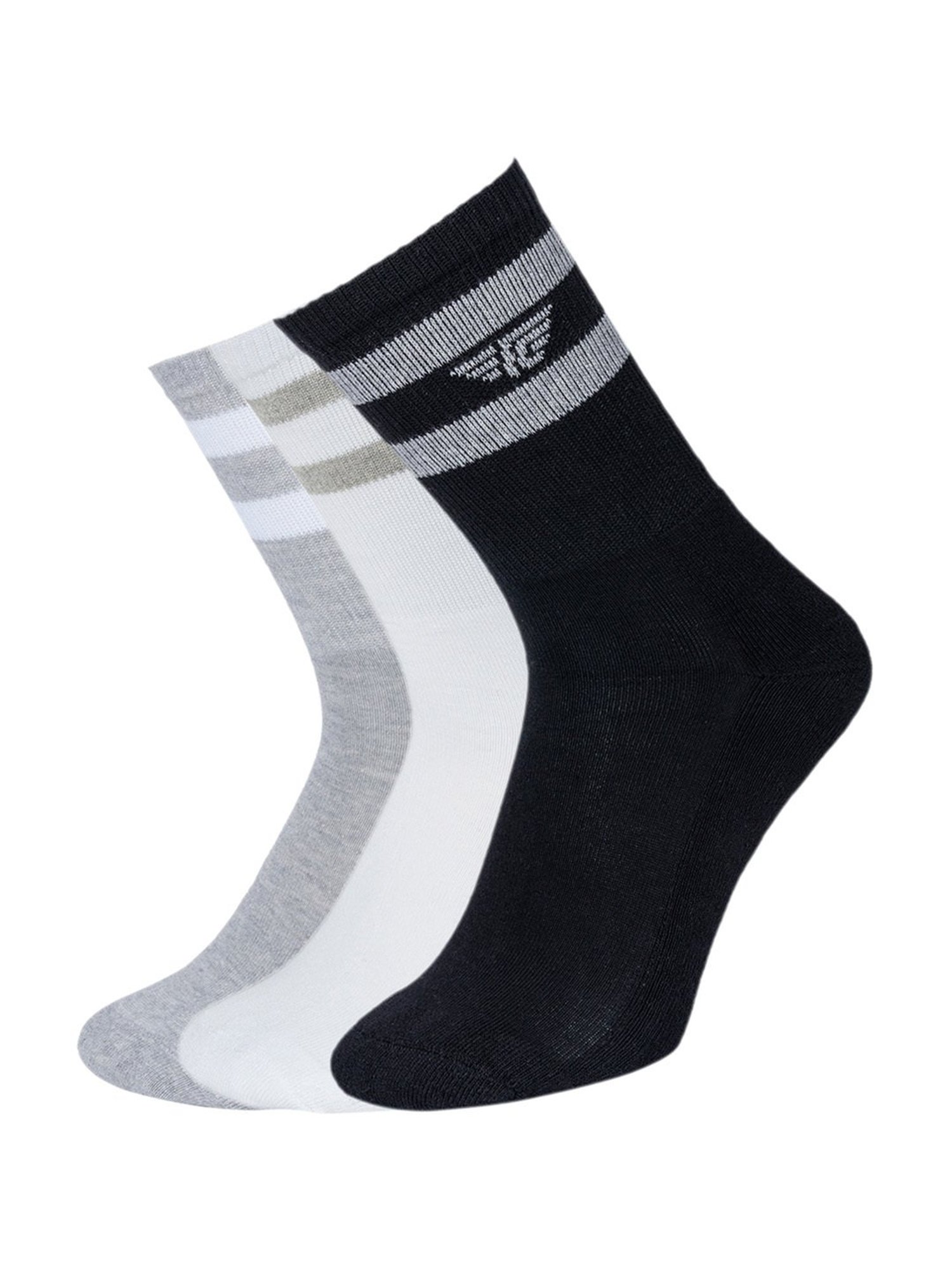 Red Tape Multicolor Above Ankle Socks - Set of 3