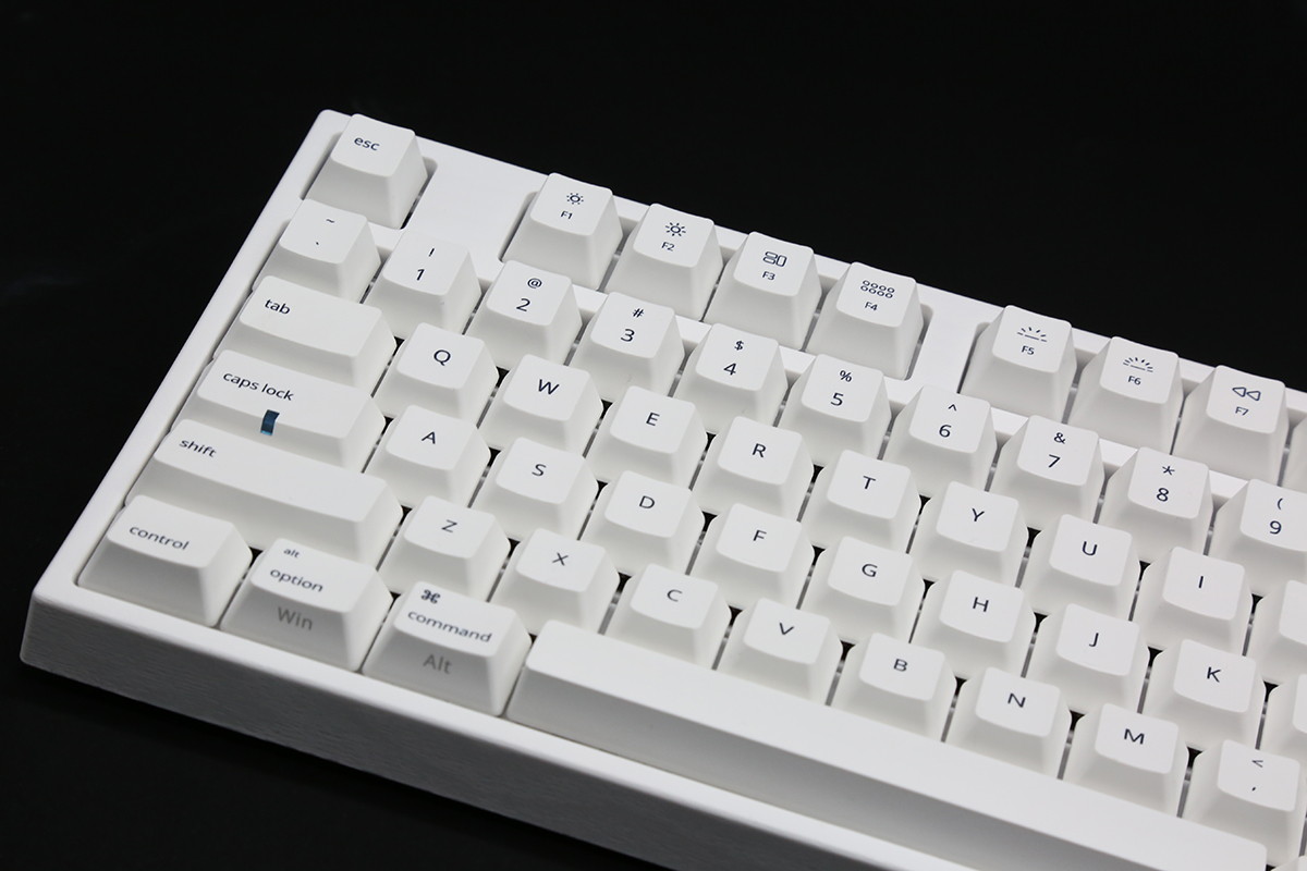 2, 60% Wired/Wireless Mechanical Keyboard (Kailh Box Brown Switch/White Case) - Full Keys Programmable - True RGB Backlit - Tap Arrow Keys - Double Shot PBT Keycaps - NKRO - 1900mAh Battery