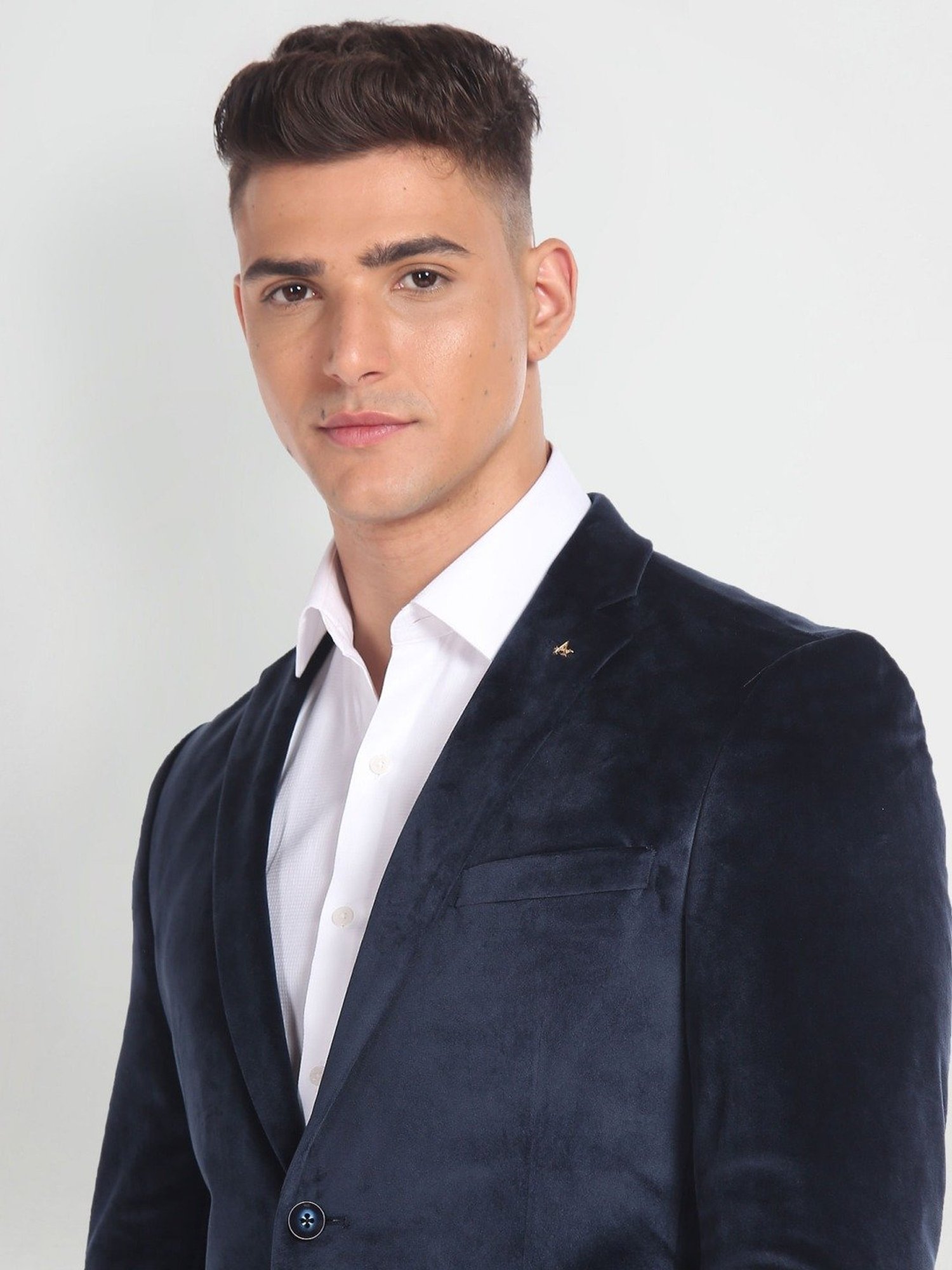 Arrow Blue Regular Fit Blazer