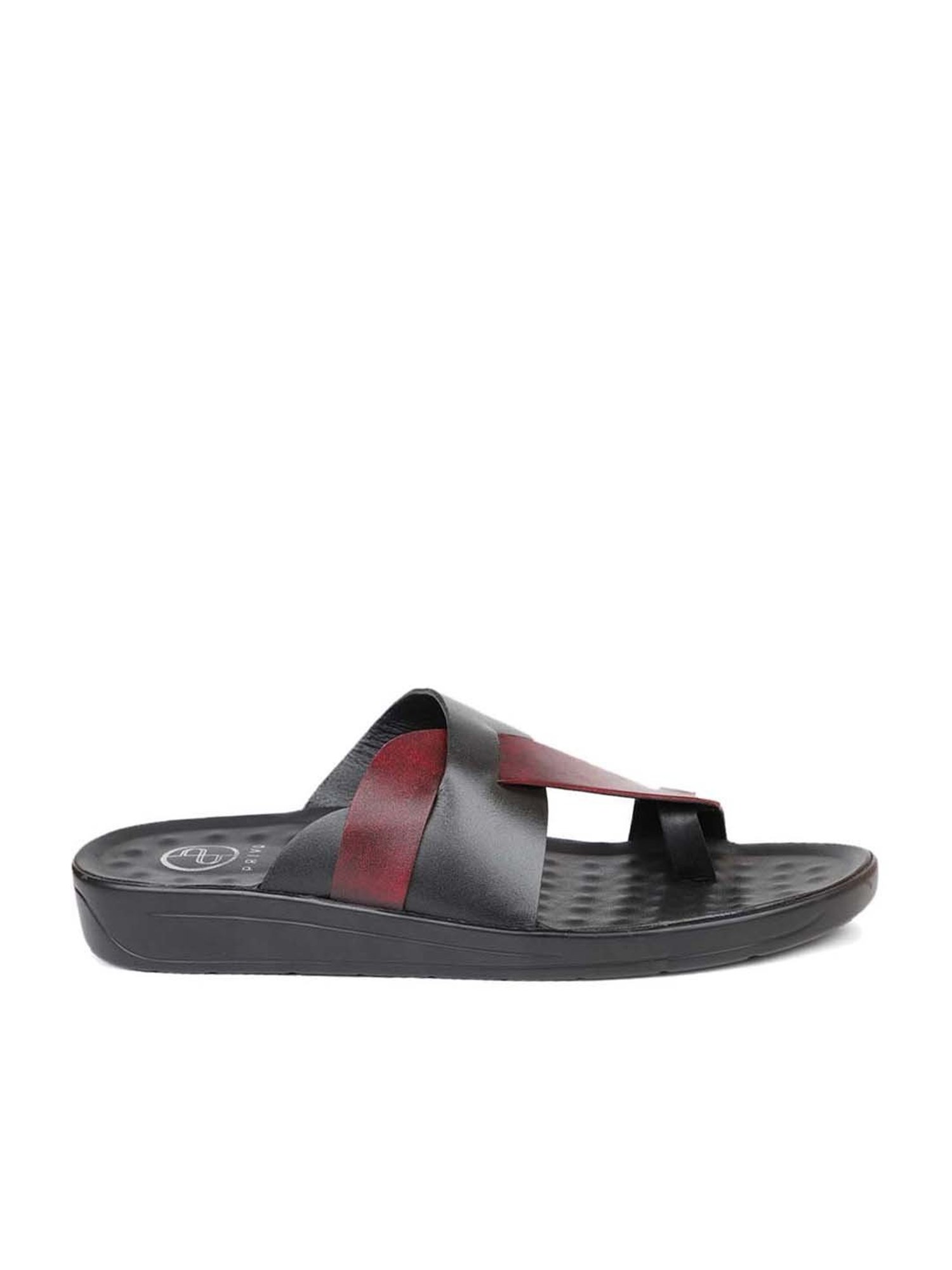 Privo by Inc.5 Men's Maroon Toe Ring Sandals