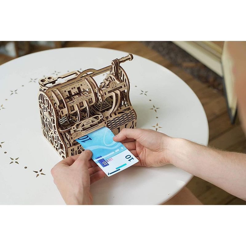 UGears Models UGears Mechanical Models 3D Wooden Puzzle | Cash Register