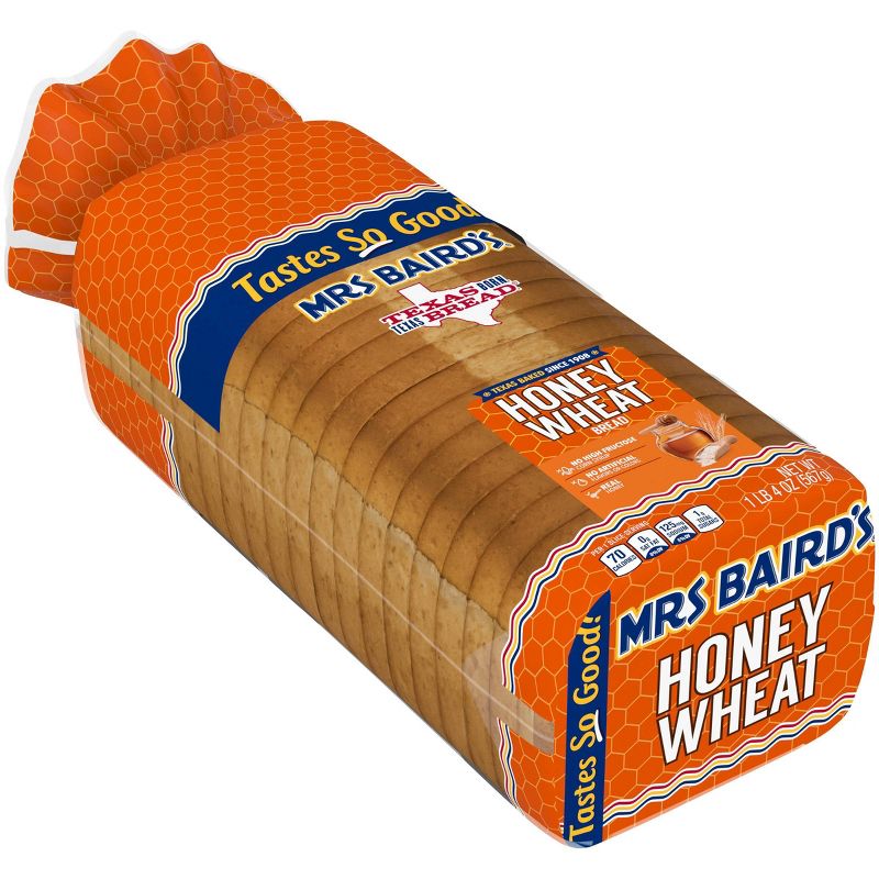 Mrs. Baird's Honey Wheat Bread - 20oz