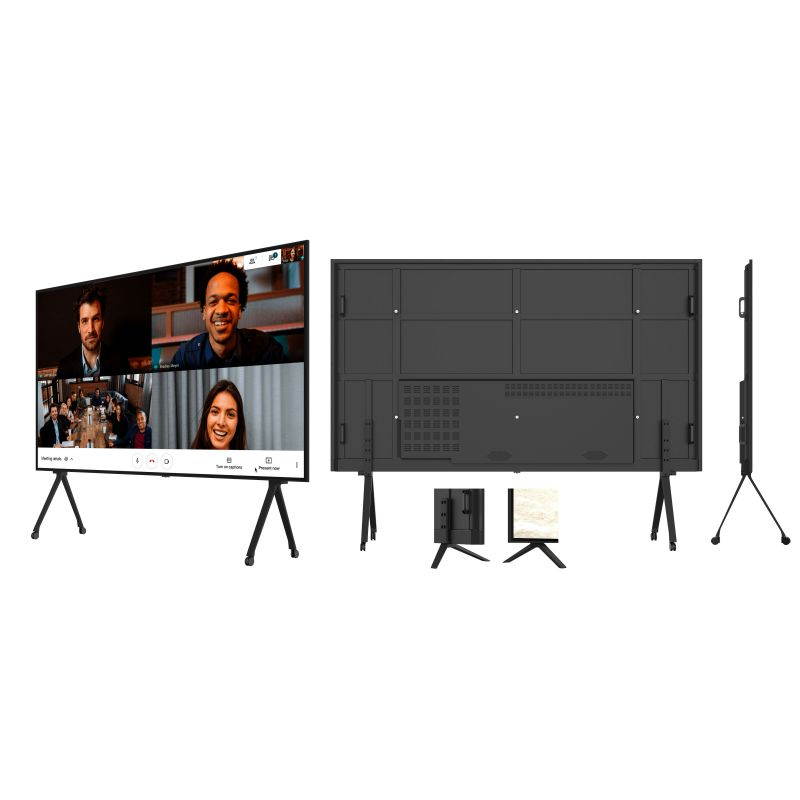 98 Inch Smart Touch Screen Monitor for Confernece, Interactive And AIO, 5 mm Tempered Explosion-Proof Glass, Safe And Secure, FL98TPTB Feilongus