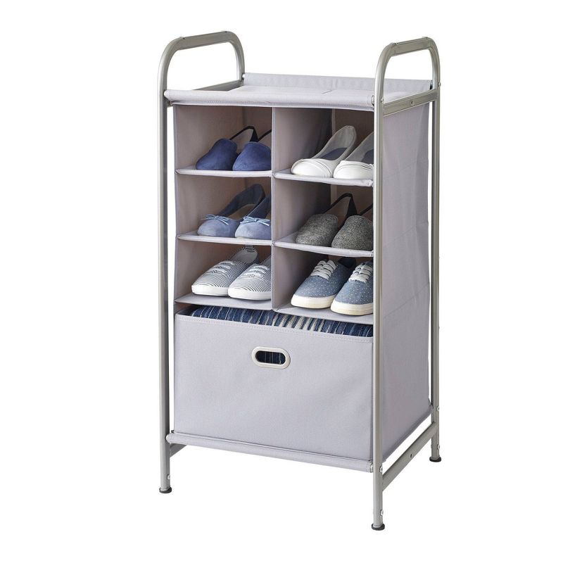 Neatfreak Versa System 16 Cubby And Bin Drawer Gray