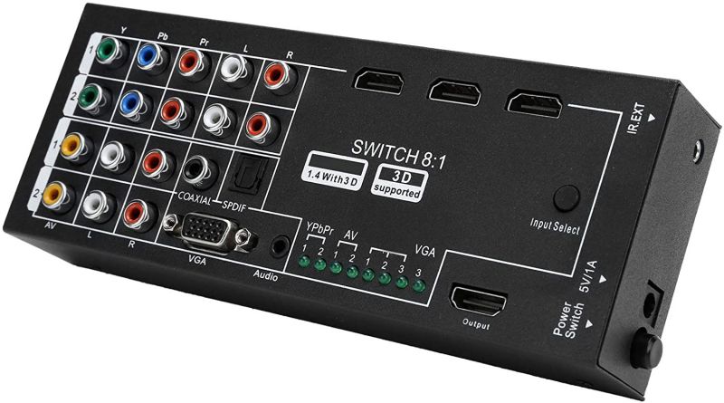 SPT 15-DB02 VGA to RCA, S-Video and VGA Converter (Silver)