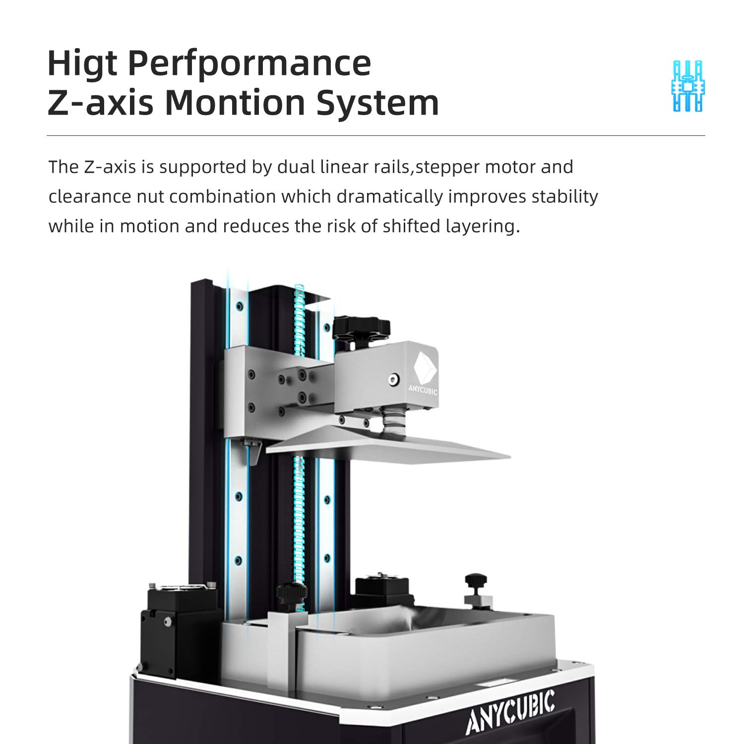 ANYCUBIC Photon Mono SE 3D Printer, UV LCD SLA Photocuring Resin 3D Printer, 6" 2K Mono Screen, WiFi Control, Ultra Fast Printing, Dual Z-axis Linear Rail, Print Size 5.1x3.1x6.3inch