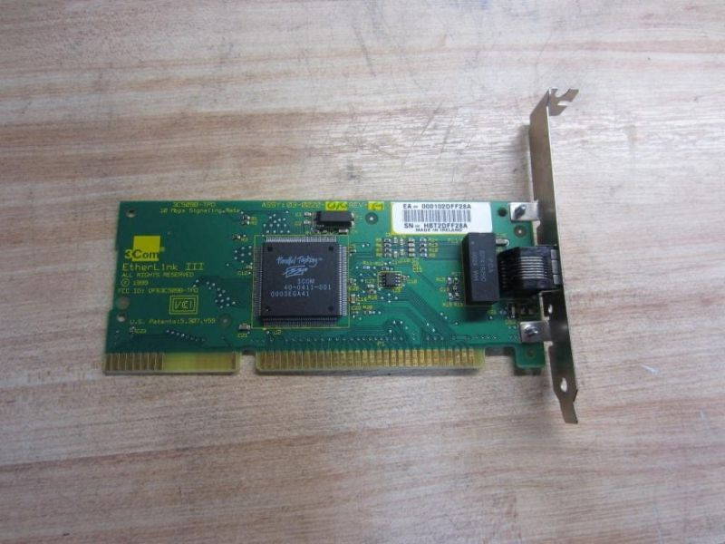 3Com 3C5098-TPO Etherlink III 16Bit ISA Card
