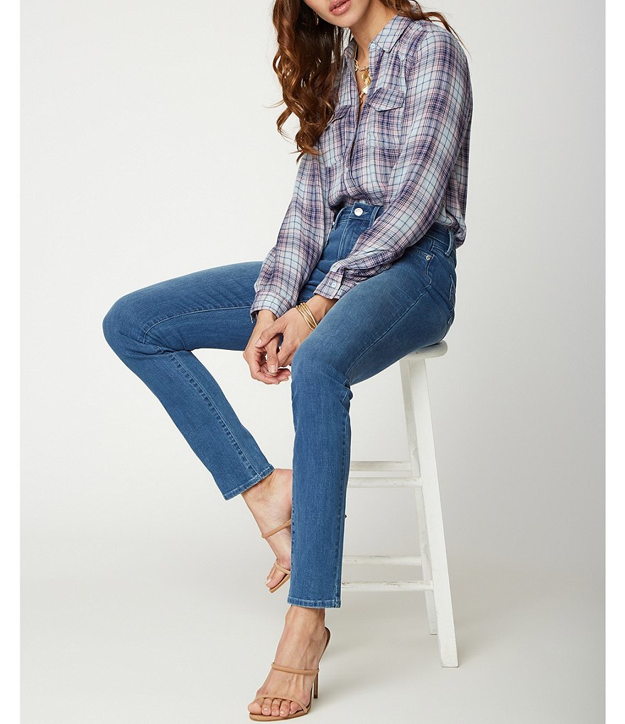 Joe's Jeans Petite Provocateur Mid-Rise Full Length Bootcut Jeans