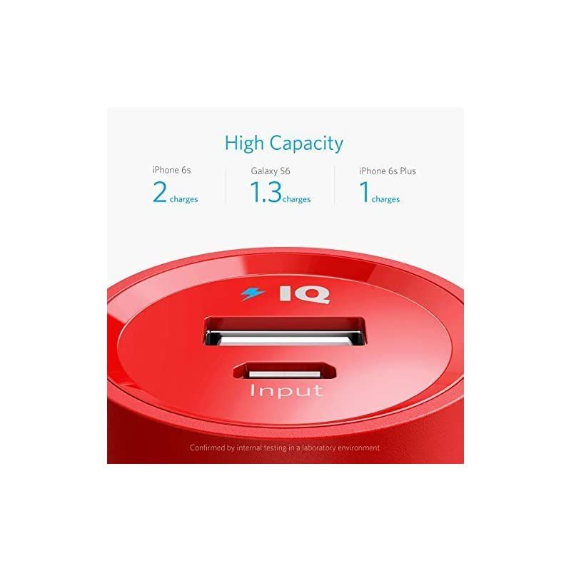 PowerCore 5000 Portable Charger UltraCompact 5000mAh External Battery with FastCharging Technology Power Bank for iPhone iPad Samsung Galaxy and More