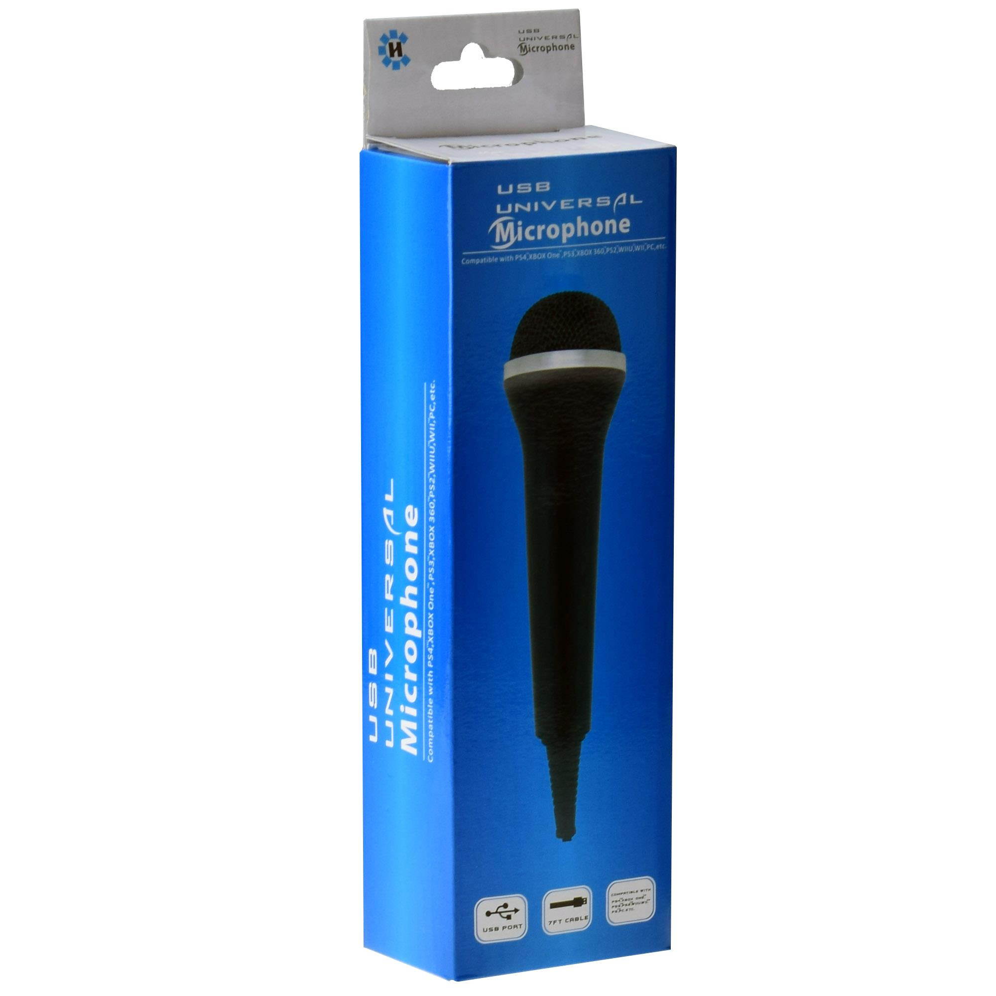 Universal USB Wired Microphone for PS4/PS3/Xbox One/Xbox 360/Wii/PC