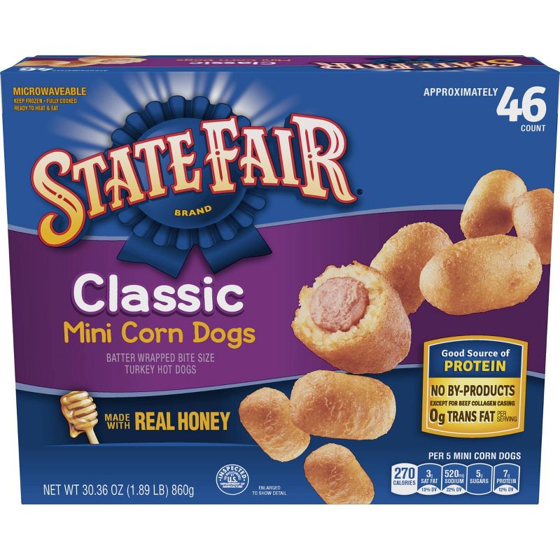State Fair Mini Corn Dogs - 30.36oz/46ct
