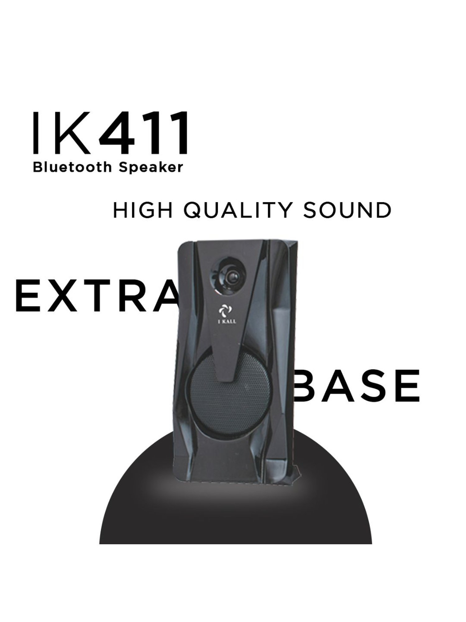 I Kall IK-444 5.1 Channel Home Theatre (Black)