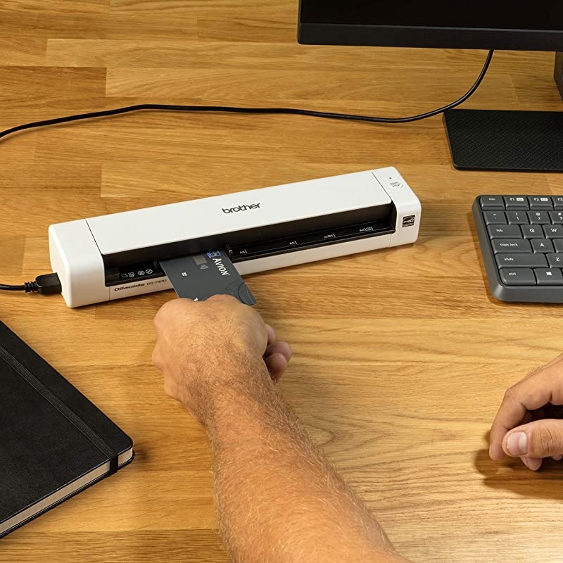 DS-740D Duplex Compact Mobile Document Scanner