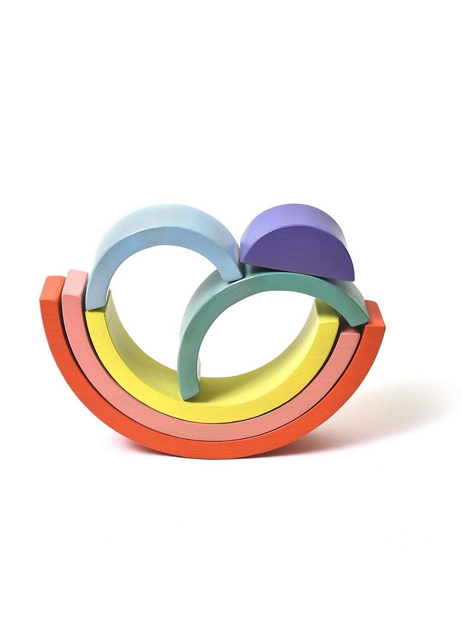 MiArcus Kids Multicolor Rainbow Stacker Toy