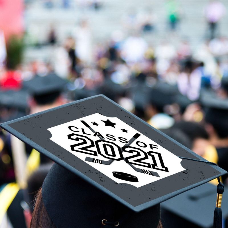 Big Dot of Happiness Senior Strong - Hanging Porch Class of 2021 Graduation Party Outdoor Decorations - Front Door Decor - 1 Piece Sign