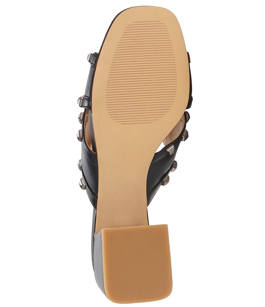 Vince Camuto Nadonie Studded Leather Criss-Cross Dress Sandals