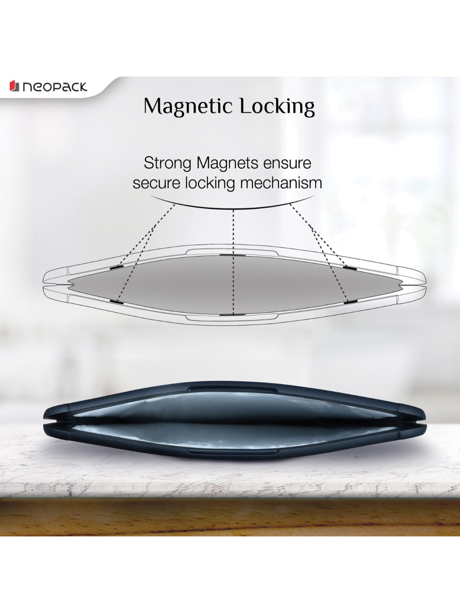 Neopack Bumper Sleeve Case for All 13" Macbooks Retina Display Models & M1 Series (Blue)