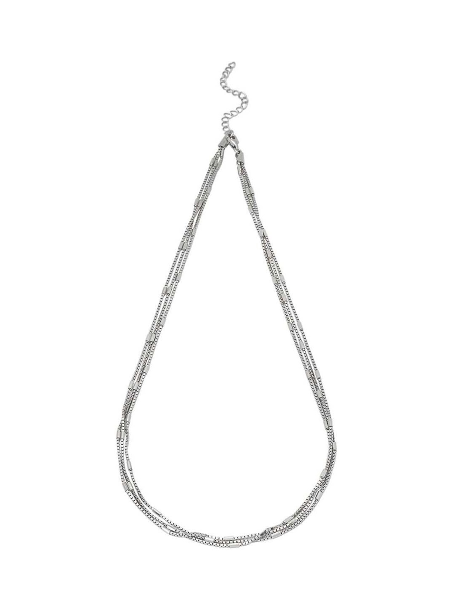 Zavya Sleek and Modern Golden Plated 92.5 Sterling Silver Box Chain