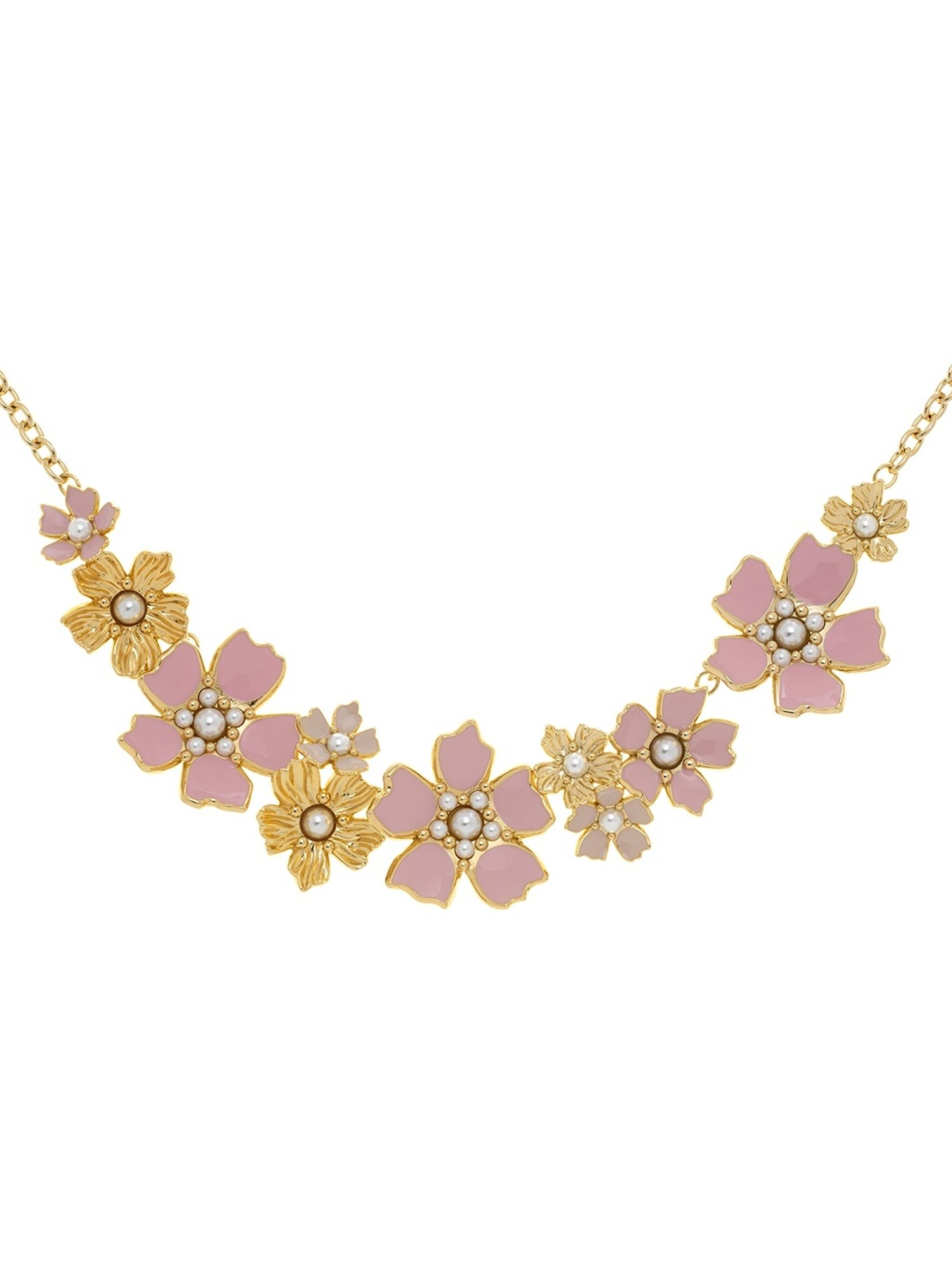 Ted Bekar Petarla Flower Statement Necklace