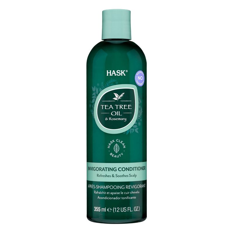 Hask Tea Tree & Rosemary Oil Scalp Care Conditioner - 12 fl oz