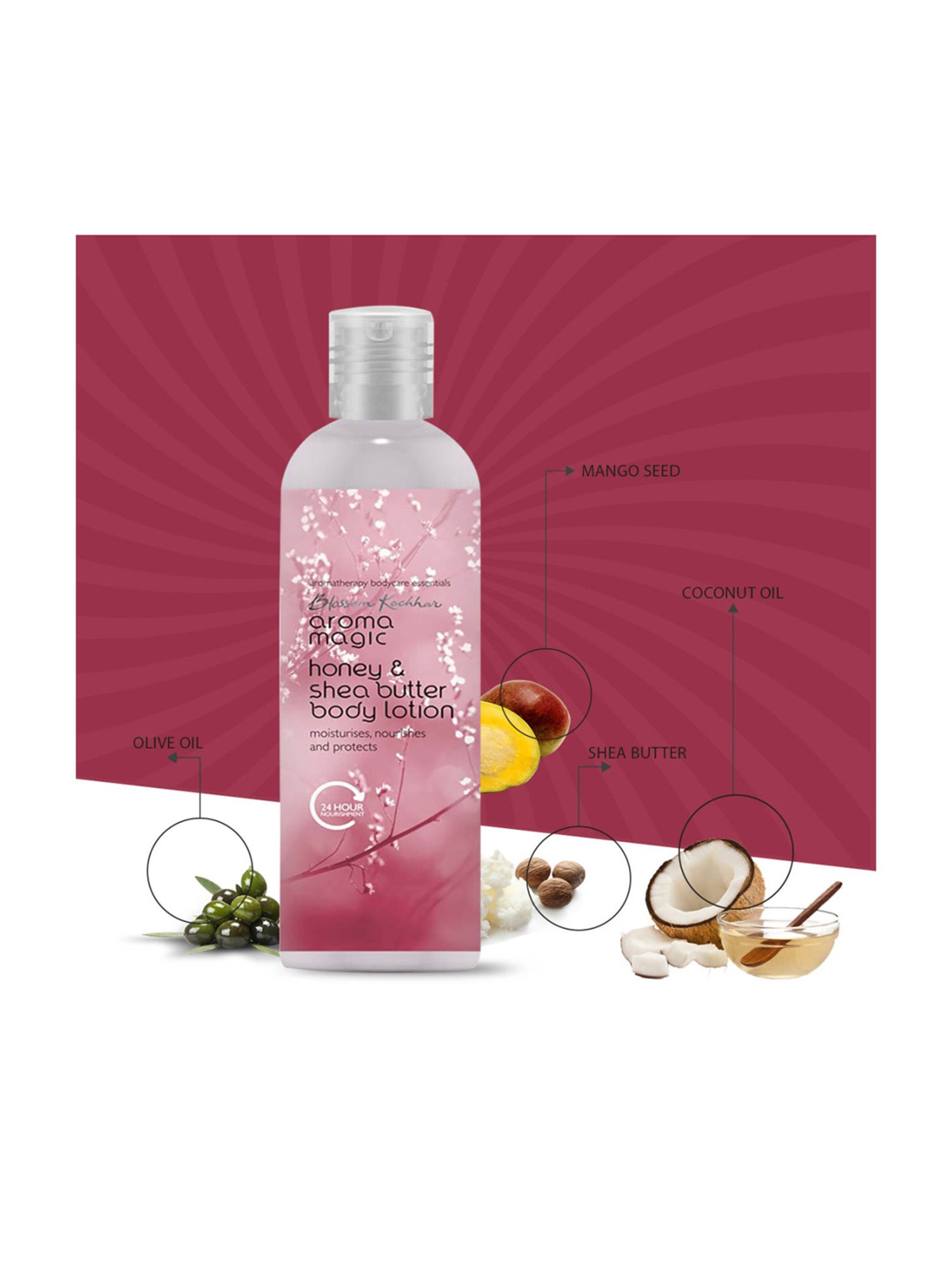 Aroma Magic Honey & Shea Butter Body Lotion - 220 ml